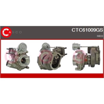 Turbocompresor, sobrealimentación - CASCO CTC61009GS