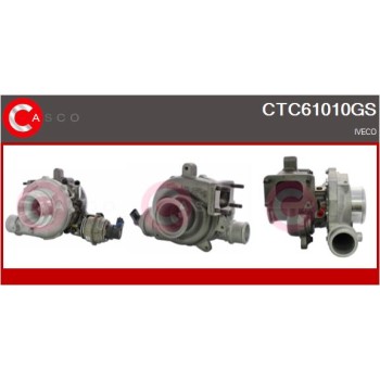 Turbocompresor, sobrealimentación - CASCO CTC61010GS