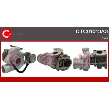 Turbocompresor, sobrealimentación - CASCO CTC61013AS