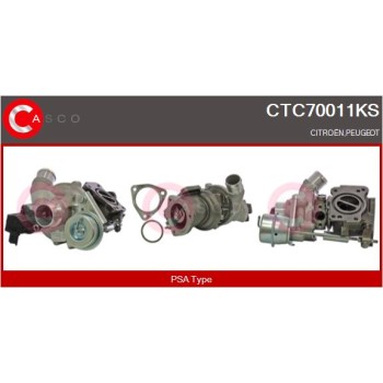 Turbocompresor, sobrealimentación - CASCO CTC70011KS