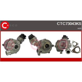 Turbocompresor, sobrealimentación - CASCO CTC73043KS
