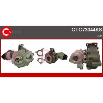 Turbocompresor, sobrealimentación - CASCO CTC73044KS
