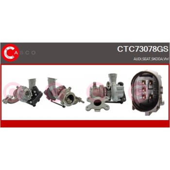 Turbocompresor, sobrealimentación - CASCO CTC73078GS