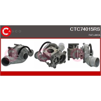 Turbocompresor, sobrealimentación - CASCO CTC74015RS