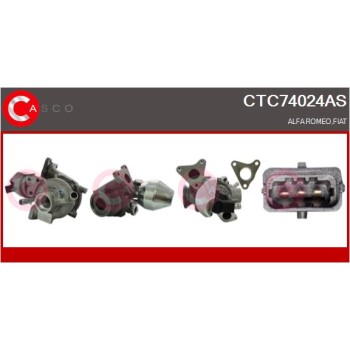 Turbocompresor, sobrealimentación - CASCO CTC74024AS