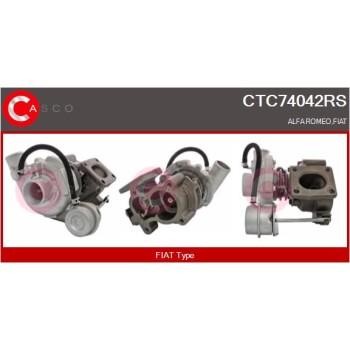 Turbocompresor, sobrealimentación - CASCO CTC74042RS