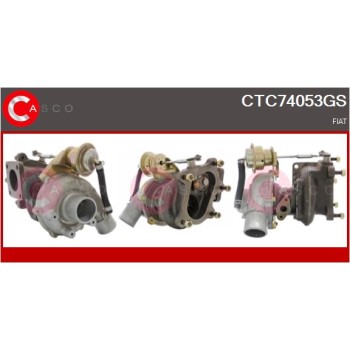 Turbocompresor, sobrealimentación - CASCO CTC74053GS
