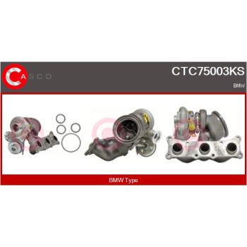 Turbocompresor, sobrealimentación - CASCO CTC75003KS
