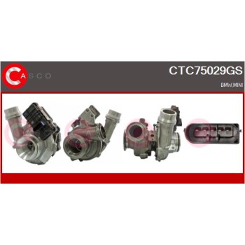 Turbocompresor, sobrealimentación - CASCO CTC75029GS