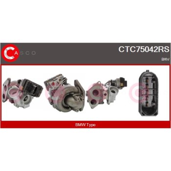 Turbocompresor, sobrealimentación - CASCO CTC75042RS