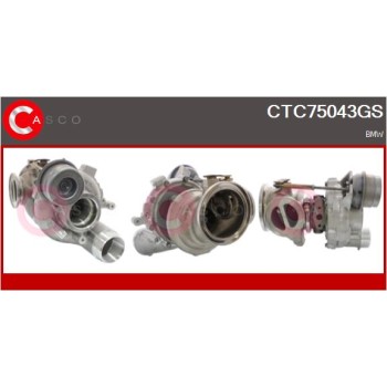 Turbocompresor, sobrealimentación - CASCO CTC75043GS