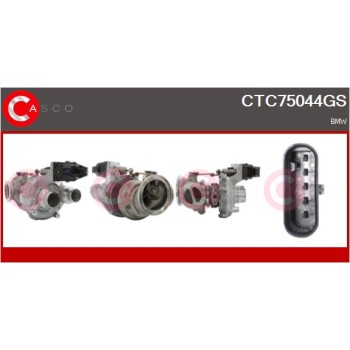 Turbocompresor, sobrealimentación - CASCO CTC75044GS