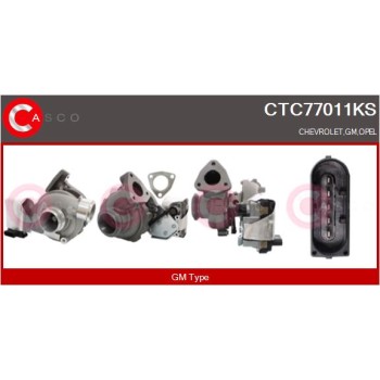 Turbocompresor, sobrealimentación - CASCO CTC77011KS