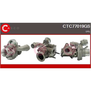 Turbocompresor, sobrealimentación - CASCO CTC77019GS