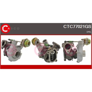 Turbocompresor, sobrealimentación - CASCO CTC77021GS