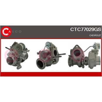 Turbocompresor, sobrealimentación - CASCO CTC77029GS