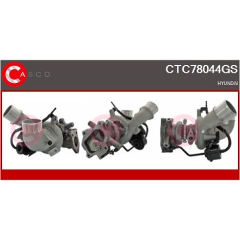 Turbocompresor, sobrealimentación - CASCO CTC78044GS