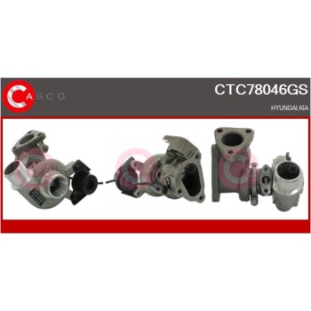 Turbocompresor, sobrealimentación - CASCO CTC78046GS