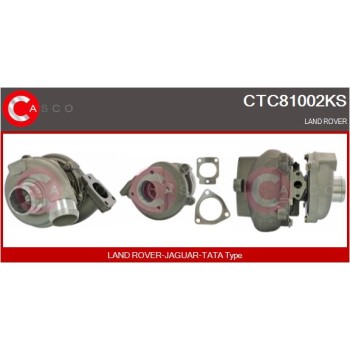Turbocompresor, sobrealimentación - CASCO CTC81002KS