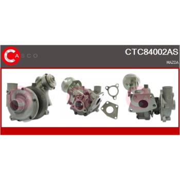 Turbocompresor, sobrealimentación - CASCO CTC84002AS