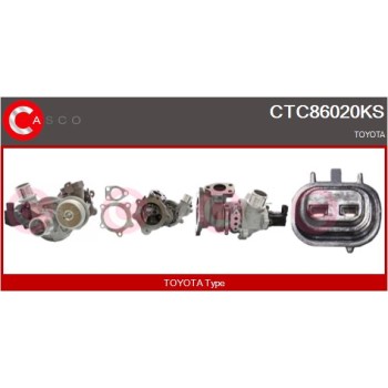 Turbocompresor, sobrealimentación - CASCO CTC86020KS