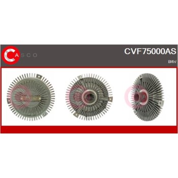 Embrague, ventilador del radiador - CASCO CVF75000AS