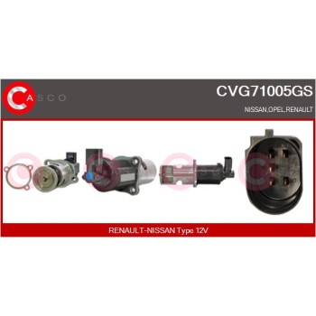 Válvula EGR - CASCO CVG71005GS