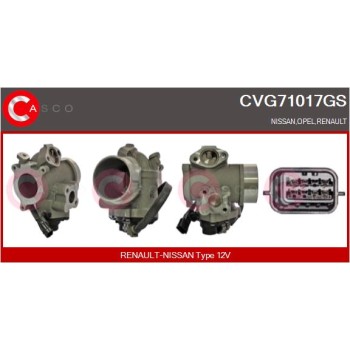 Válvula EGR - CASCO CVG71017GS