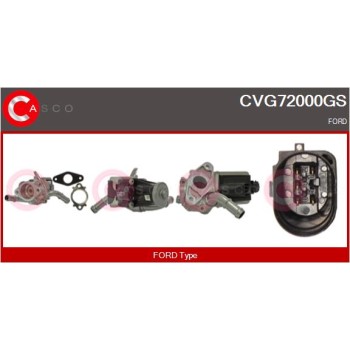 Válvula EGR - CASCO CVG72000GS