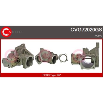 Válvula EGR - CASCO CVG72020GS