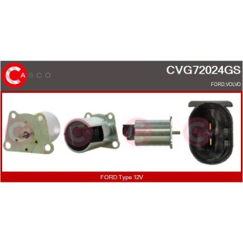 Válvula EGR - CASCO CVG72024GS