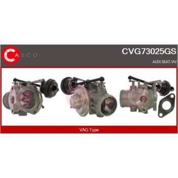 Válvula EGR - CASCO CVG73025GS