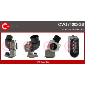 Válvula EGR - CASCO CVG74002GS