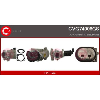 Válvula EGR - CASCO CVG74006GS
