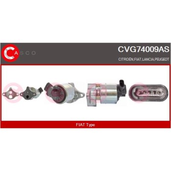 Válvula EGR - CASCO CVG74009AS