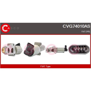 Válvula EGR - CASCO CVG74010AS