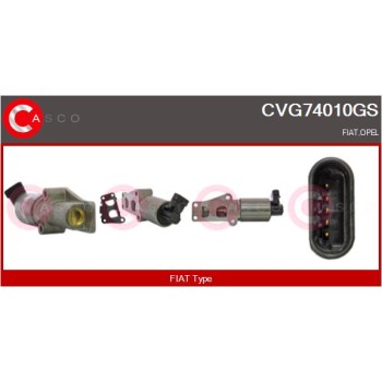 Válvula EGR - CASCO CVG74010GS