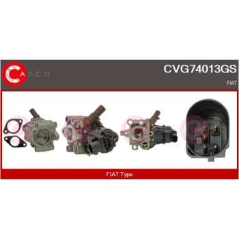 Válvula EGR - CASCO CVG74013GS