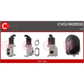 Válvula EGR - CASCO CVG74020GS