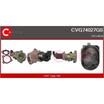 Válvula EGR - CASCO CVG74027GS