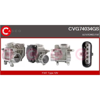 Válvula EGR - CASCO CVG74034GS
