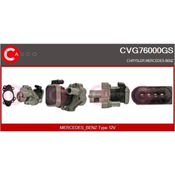 Válvula EGR - CASCO CVG76000GS