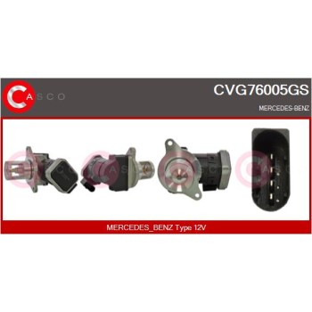 Válvula EGR - CASCO CVG76005GS