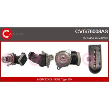 Válvula EGR - CASCO CVG76008AS