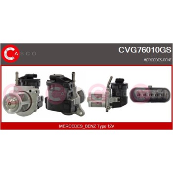 Válvula EGR - CASCO CVG76010GS