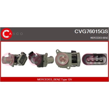 Válvula EGR - CASCO CVG76015GS