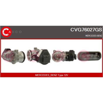 Válvula EGR - CASCO CVG76027GS