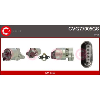 Válvula EGR - CASCO CVG77005GS