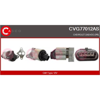 Válvula EGR - CASCO CVG77012AS