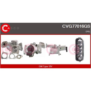 Válvula EGR - CASCO CVG77016GS